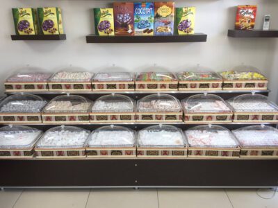 lokum teşhir kapları, lokum tepsisi, pleksi kapkalı şeffaf lokum tepsisi, lokum standı