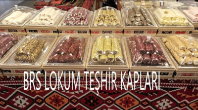 lokum teşhir standı, lokum tepsisi, pleksi kapaklı tepsiler, lokumluk kapları,