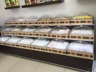 lokum teşhir kapları, lokum tepsisi, pleksi kapkalı şeffaf lokum tepsisi, lokum standı